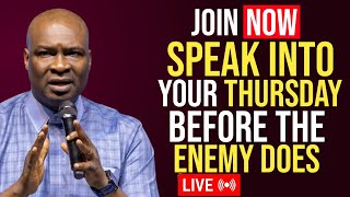 Download Lagu [Thursday 27th November, 2025]Speak Into Your Thursday Before The Enemy Does | Apostle Joshua Selman MP3