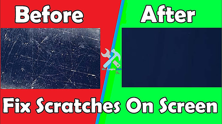 How to remove scratches from a laptop touchpad