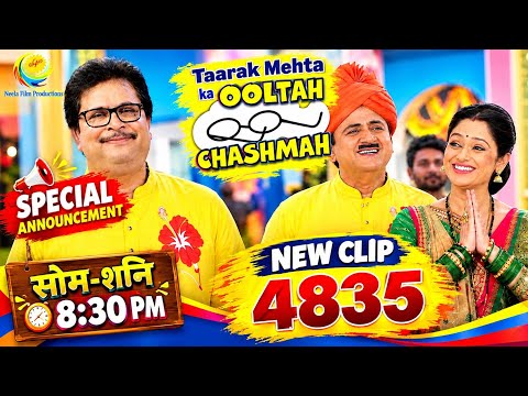 4835 Taarak mehta ka ooltah chashma new promo 4835 | tmkoc today episode 4835 | tmkoc new promo 4835