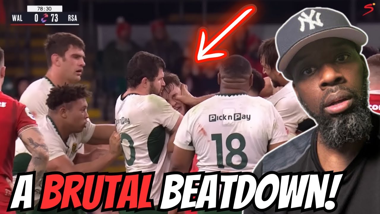 НЕРЕАЛЬНО!! Лучшие моменты матча ЮАР – Уэльс | Серия Quilter Nations 2025 (РЕАКЦИЯ)