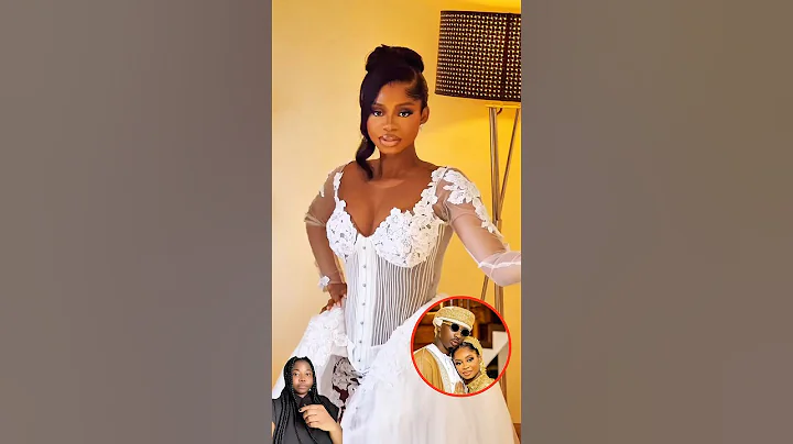 Priscilla Ojo looks gorgeous in her White Wedding dress 😍 #shorts #wedding #priscillaojo #jp2025