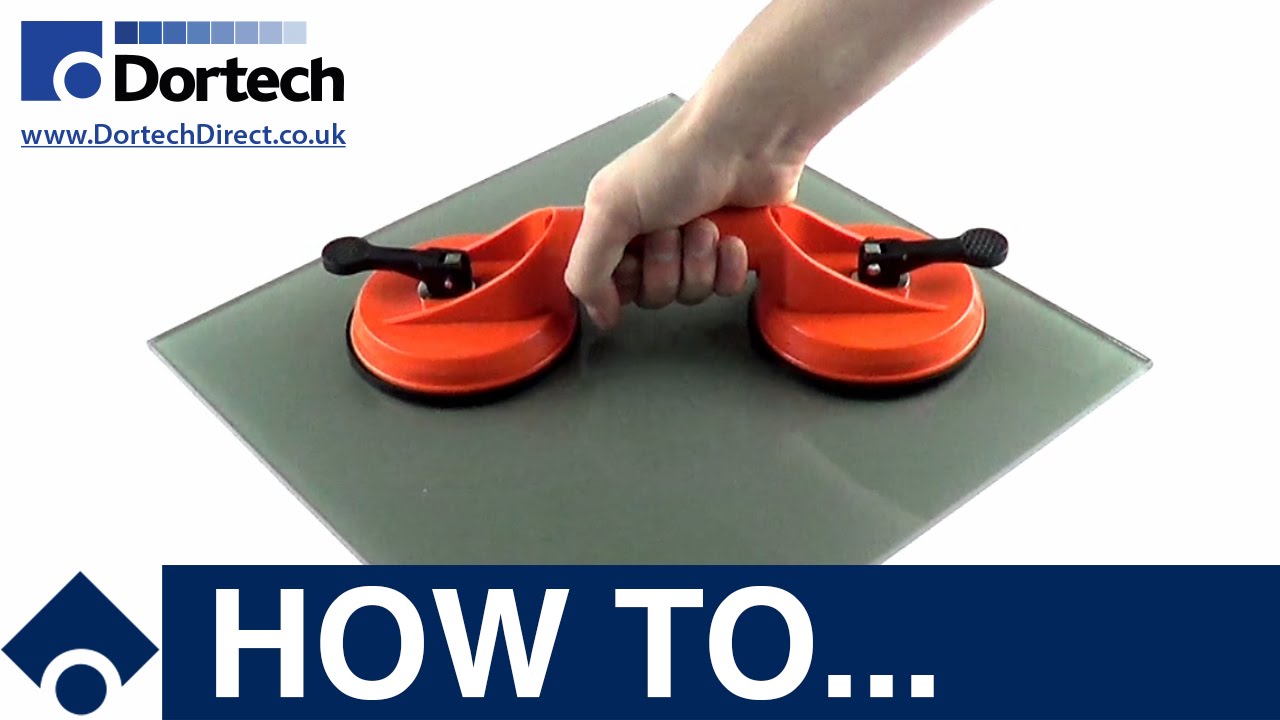 Dortech Direct How To Silverline Double Suction Glass Lifter Vacuum