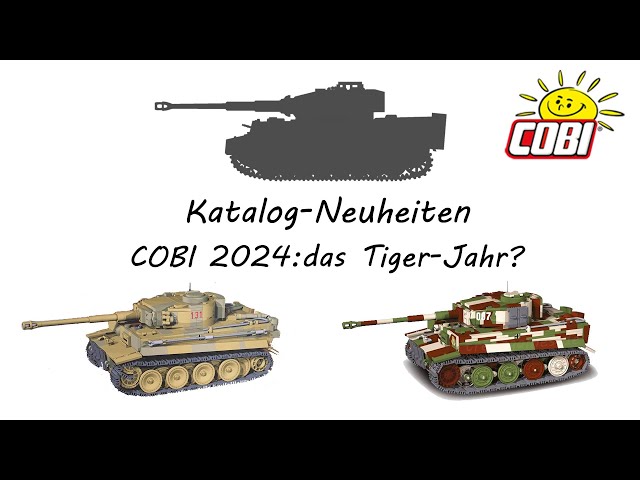 COBI News Nr. 60 Katalog-Neuheiten 2024 • Jahr des Tigers?