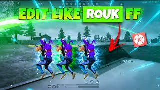 How to Make Perfect Character glow effect || Free Fire || How to Edit Videos Like RUOK FF || montage