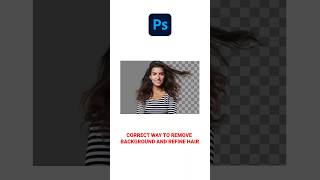 Photoshop Technique for Background Erasing and Hair Detailing