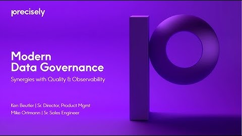 Modern Data Governance: Synergies with Quality and Observability