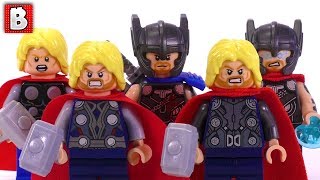 Every LEGO Thor Minfigure Ever Made!!!