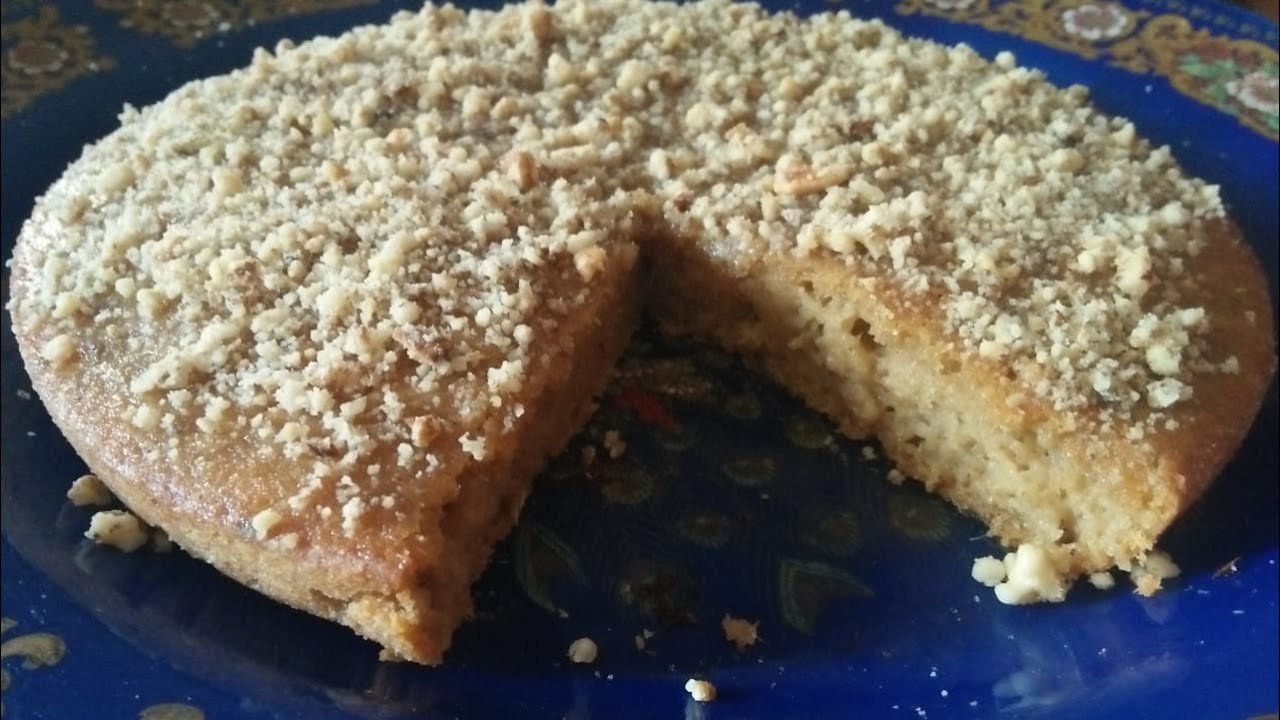 كيك أو حرشة بطحين الشعير والخميرة البلدية ألذ ما يكون و وروعة