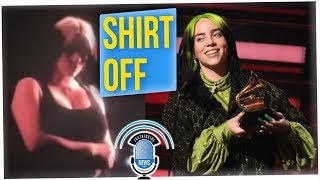 Billie Eilish Takes off Shirt to Protest Body Shaming (ft. Tahir Moore \& Boze)