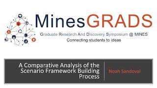 Noah Sandoval - A Comparative Analysis of the Scenario Framework Building Process