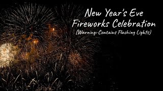 New Year's Eve Celebration | Fireworks with Pop & Soft House Music | WARNING: Flashing Lights screenshot 5