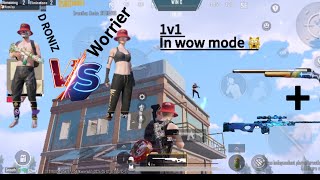 Day-23 PUBG mobile (1v1 in wow mode😻) really awesome