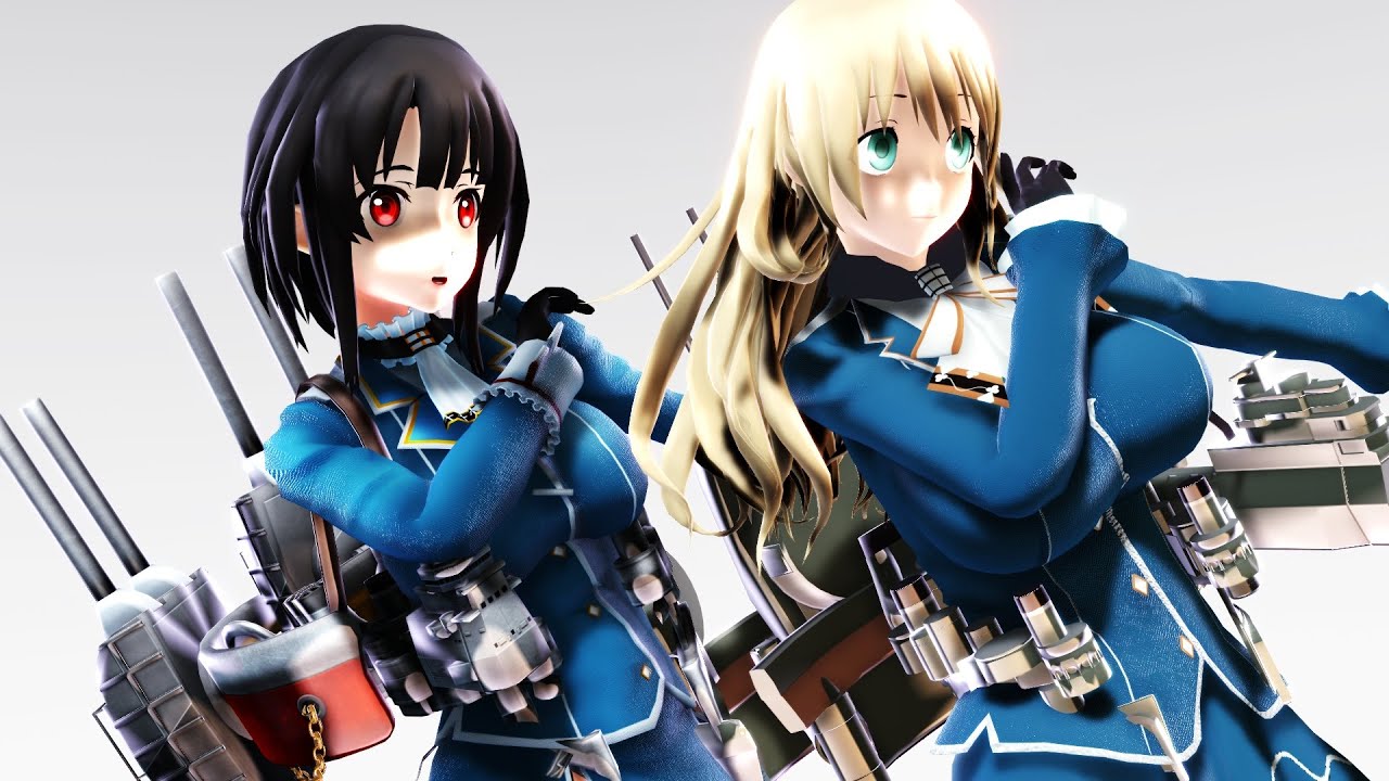 Mmd艦これ 高雄愛宕 Hybrid Youtube