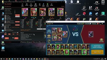 Set up delayed farming on RSL Helper (Raid Shadow Legends)