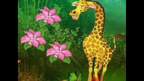 giraffe escape from fantasy land video walkthrough