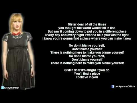 Don't Blame Yourself Video