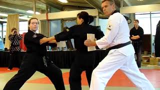 May 2019 black belt test breaking