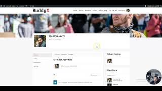 Free Social Networking Theme For WordPress | BuddyX Free BuddyPress Theme - BuddyBoss Platform screenshot 5