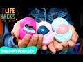 Diy eos school supply hacks  life hacks for kids  diy withme