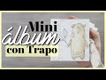 👉 Tutorial SCRAPBOOKING Mini álbum PEQUEÑITO con espina (MUY FÁCIL) colección TRAPO 💛 Laura Inguz