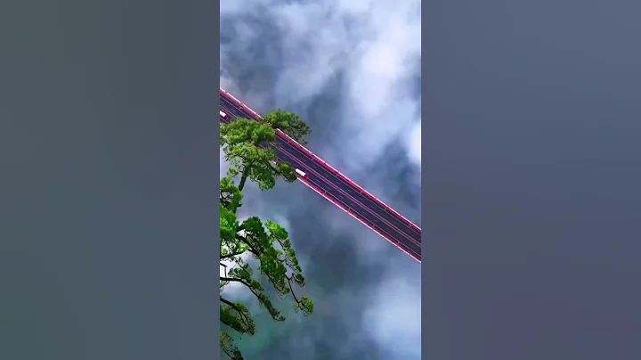 世界第一高橋，北盤江大橋，200多層樓高，開車就像開飛機一樣#基建狂魔 #橋樑#世界第一#世界之最 - 天天要聞
