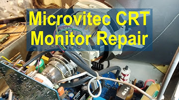 Microvitec CUB Monitor with a missing colour