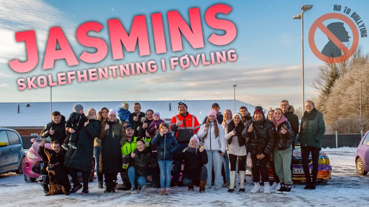 STOP MOBNING, Jasmins Skoleafhentning i Føvling, #TeamLoudnProud