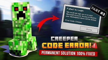 FIX Creeper Error Code in Minecraft PE (NEW 2025 Working Method)