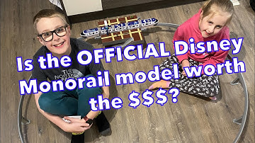 Is the Official Disney Monorail Model / Toy worth the $$$$? - Review, price and Video.