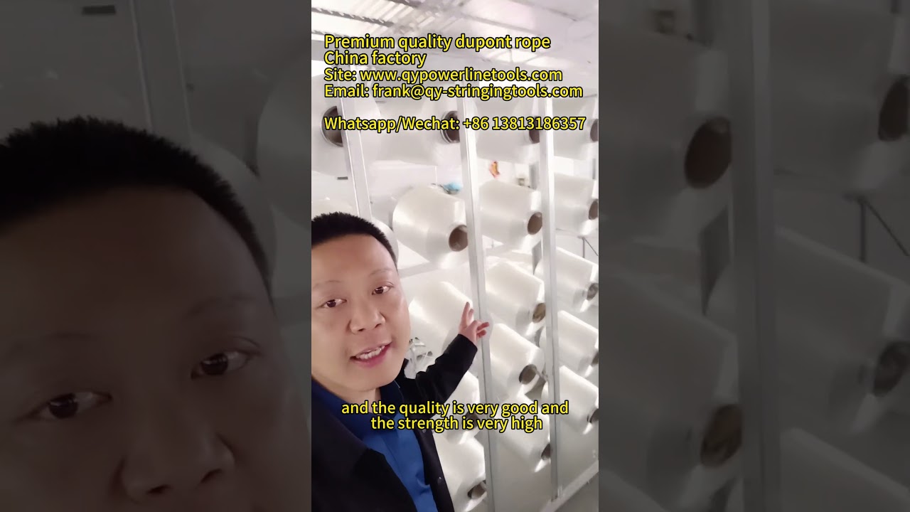 Premium quality Dupont rope for China factory