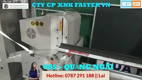 Hoàn Tất Lắp Đặt Dàn Máy Cắt Nhôm 2 Đầu 08S Tại Quảng Ngãi || Lai Đinh 0787291188