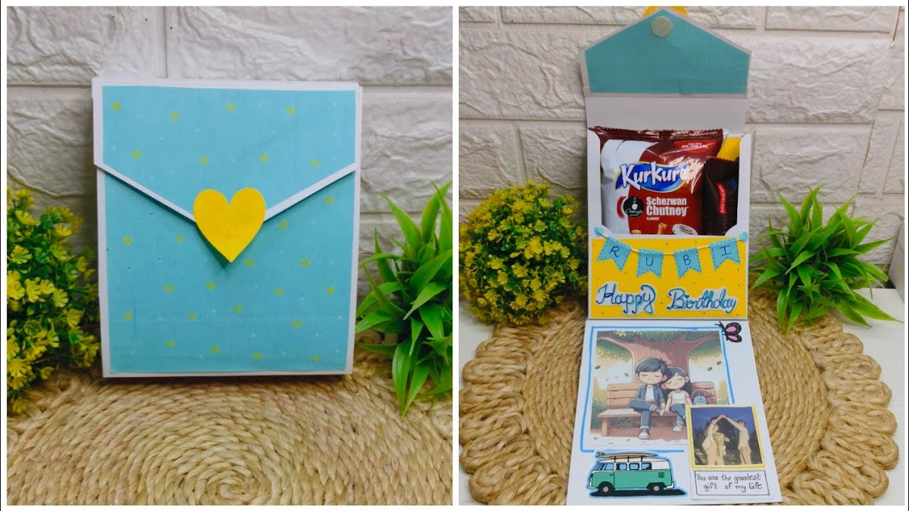 Easy Unique Birthday Gift Box Idea | How To Make|DIY Handmade Gift idea| Easy Paper Box Tutorial