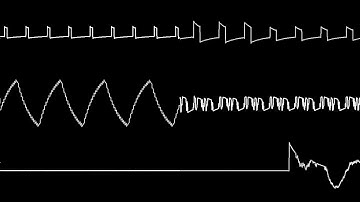 FDS Gyruss: Stage 1 - Oscilloscope View