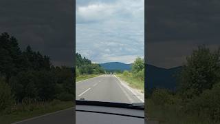 Едем в Карпаты! Краевиды из окна автомобиля !
