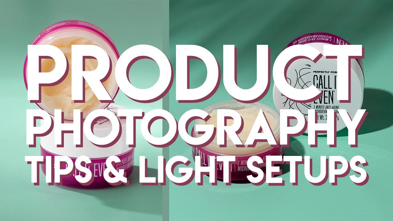 Product Photography Light setups, with tips and tricks YouTube