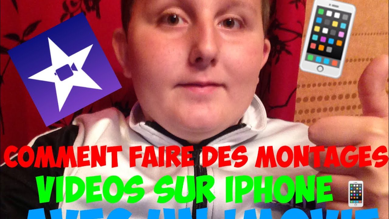 Comment faire des montages vidéos sur iPhone avec un iMovie - YouTube