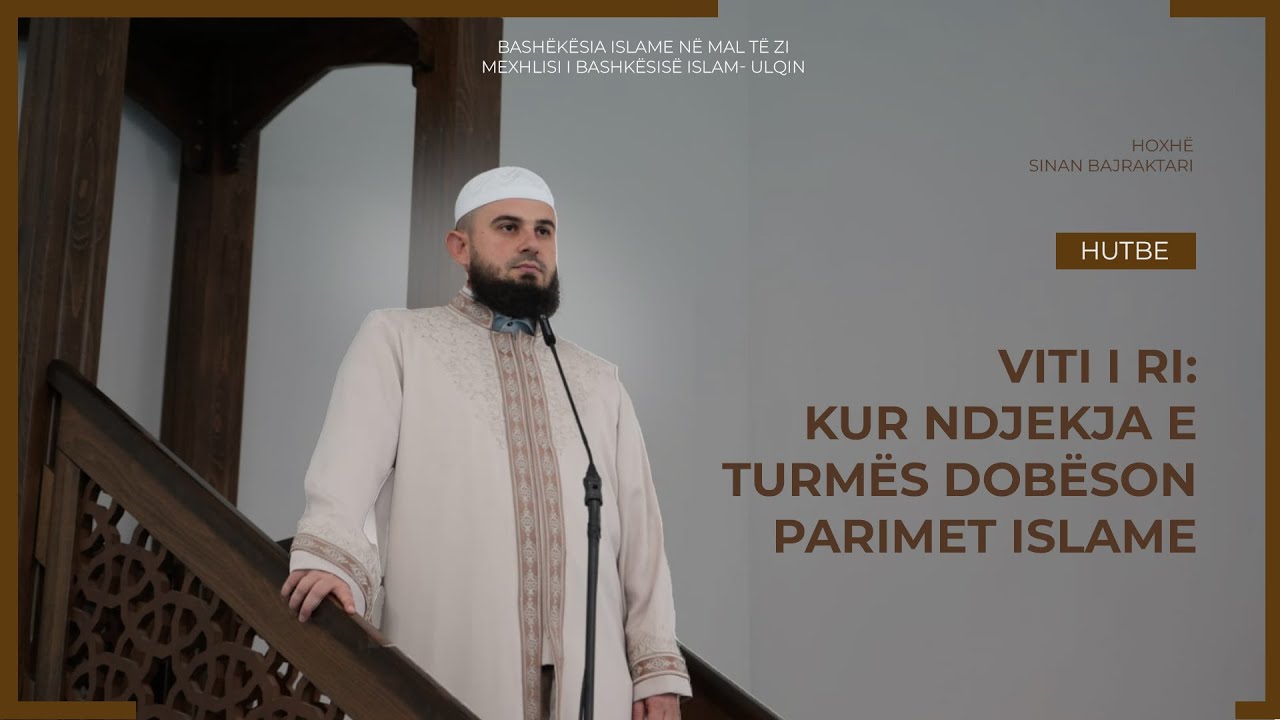 Hoxhë mr. Sinan Bajraktari - Viti i Ri: Kur ndjekja e turmës dobëson parimet islame