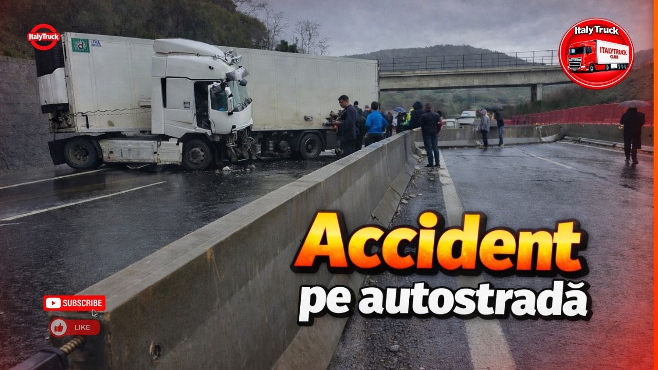 Дорожно-транспортное происшествие | Италия | Грузовик