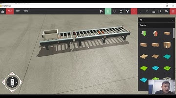 การใช้ PLC GX Work ควบคุม Factory IO 2