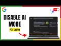 Google AI Overviews Enabled? Turn Them OFF Now