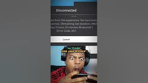 IShowSpeed Banned For 100 Years In Roblox 💀