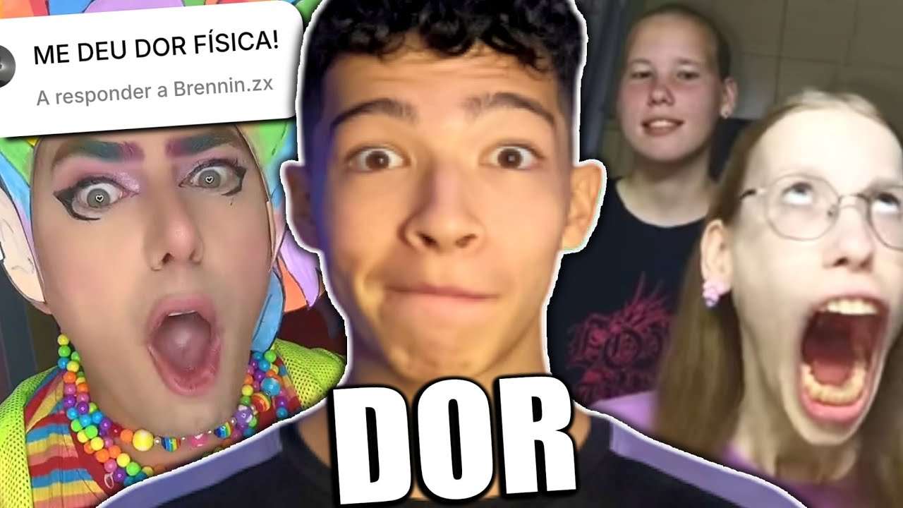vídeos ESTRANHOS que causam DOR FÍSICA (cringe)
