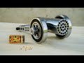 25 barrels powerful mini cannon 9mm caliber shooting compilation