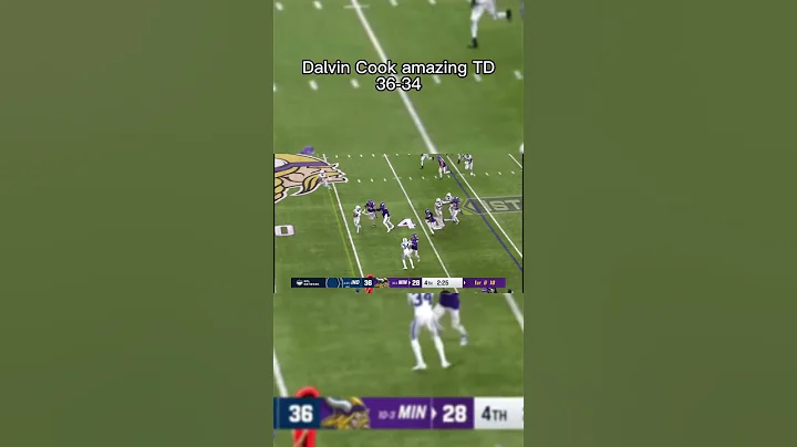 Vikings make the greatest 33-0 comeback in NFL HISTORY #shorts