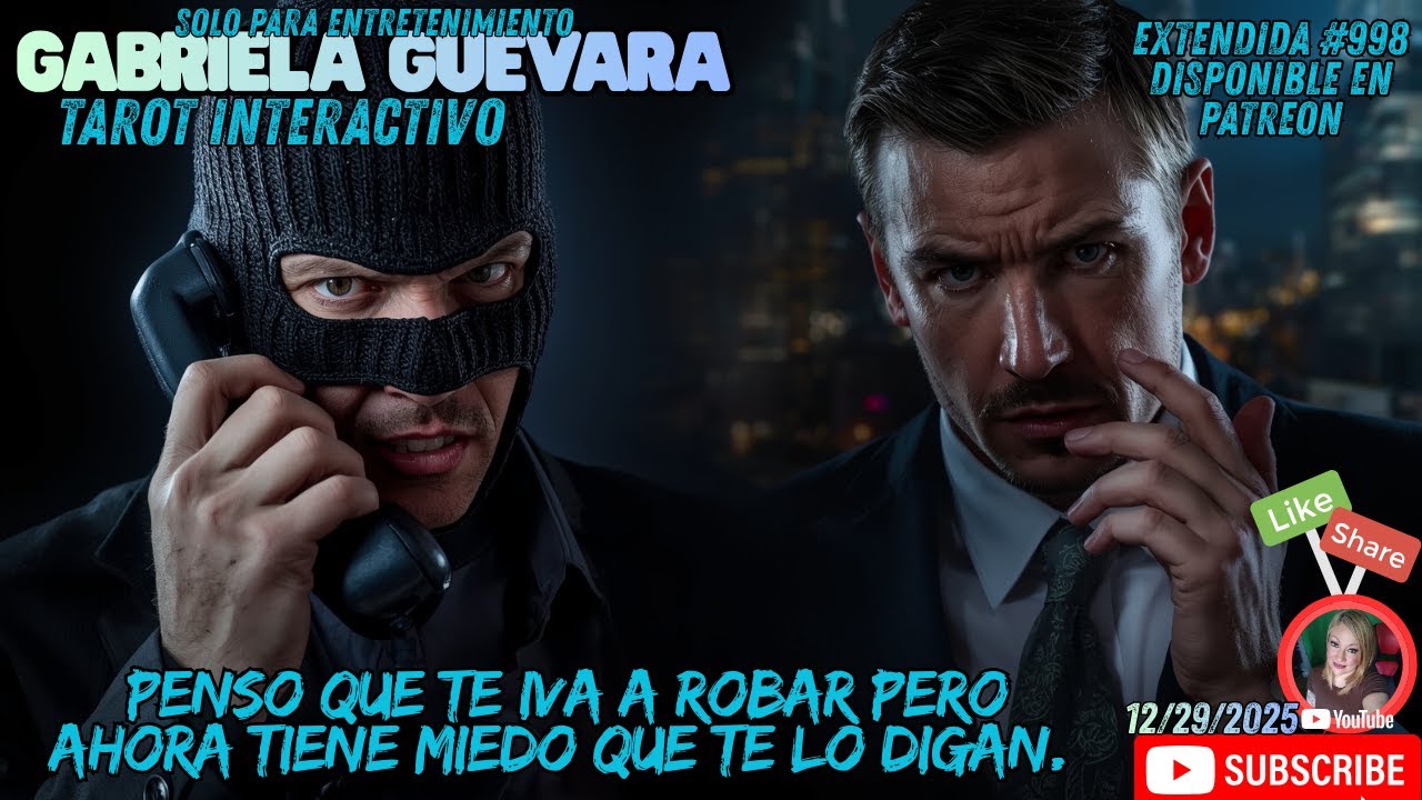 Penso que te iva a robar pero ahora tiene miedo que te lo digan. EXTENDIDA #998