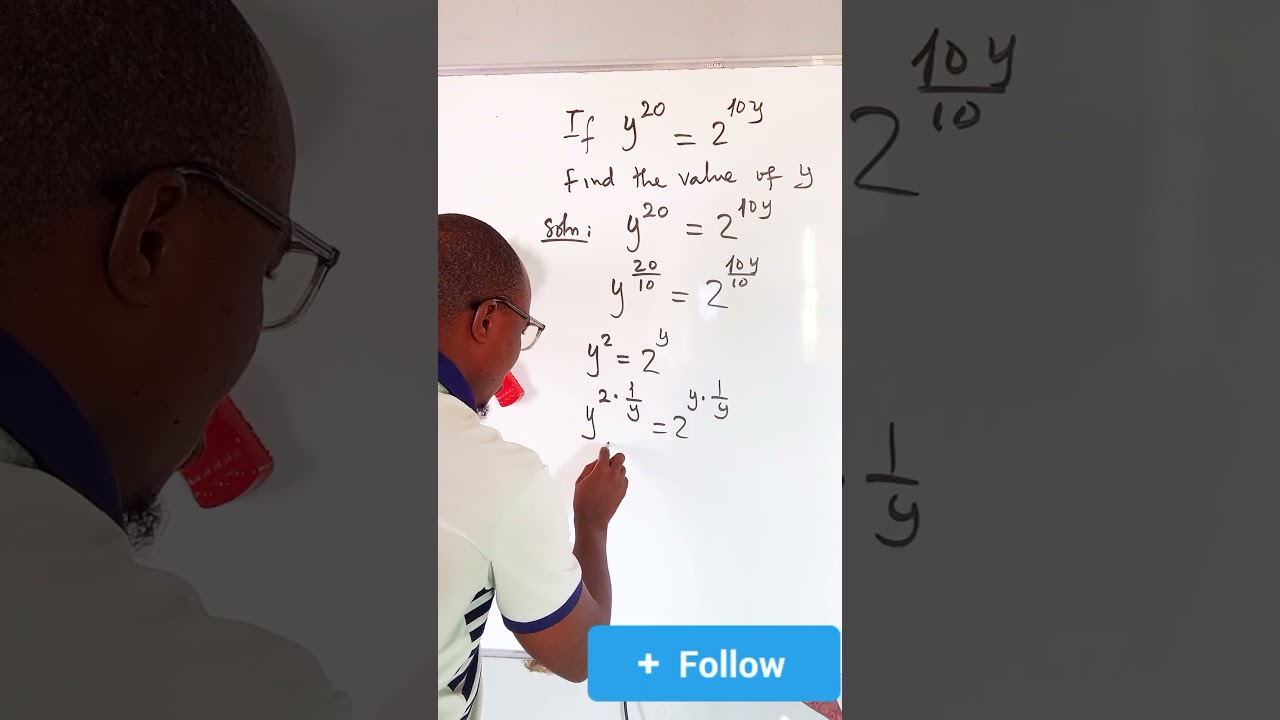Beautiful Exponential Equation