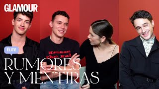 Rumores y mentiras con Arón Piper, Georgina Amorós y el resto del cast de ÉLITE | Glamour España