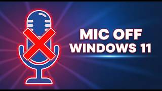 How To Disable Turn Off Mute The Microphone In Windows 11 screenshot 1