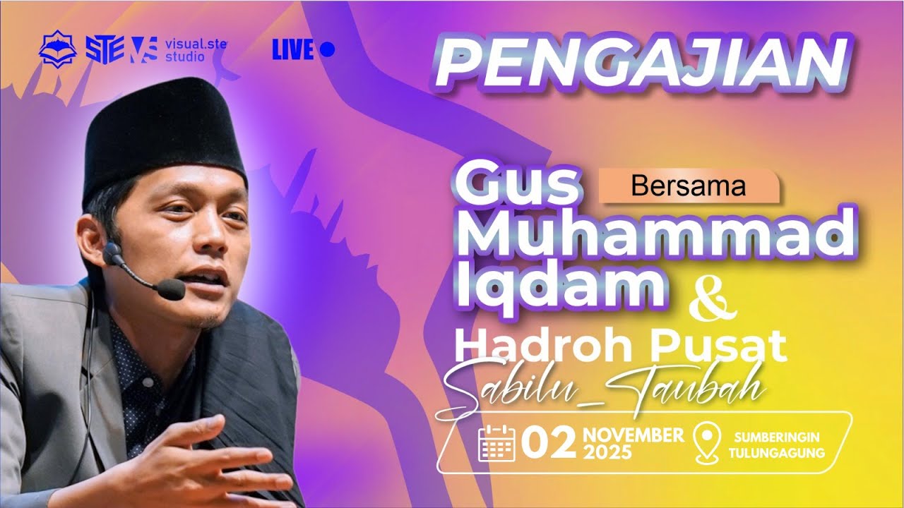[LIVE] PENGAJIAN UMUM GUS H.M. IQDAM DAN HADROH PUSAT DI SUMBERINGIN TULUNGAGUNG (02 NOVEMBER 2025)
