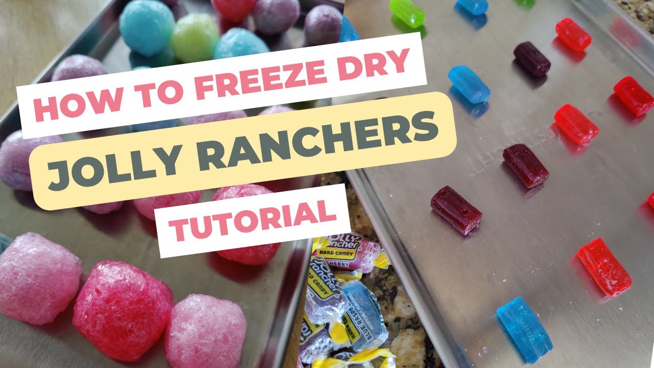 How To Freeze Dry Candy Use Machine